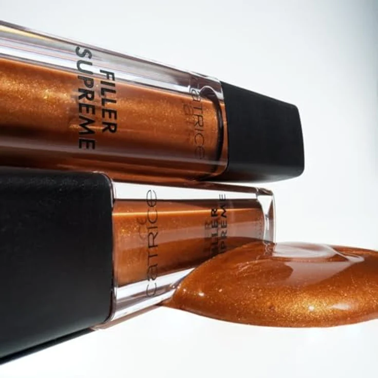 Catrice Filler Supreme Lip Gloss, Lip Plumper für pralle Lippen, Farbton 070 Golden Hour, 3.2 ml – Bild 3