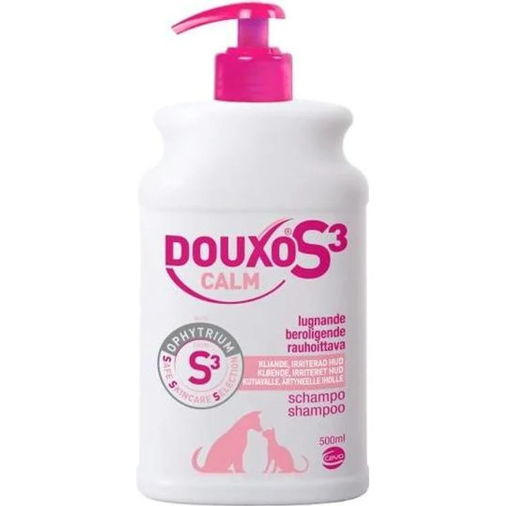 Douxo S3 Calm Shampoo, 500 ml, beruhigendes Flüssigshampoo für empfindliche Haut – Bild 1