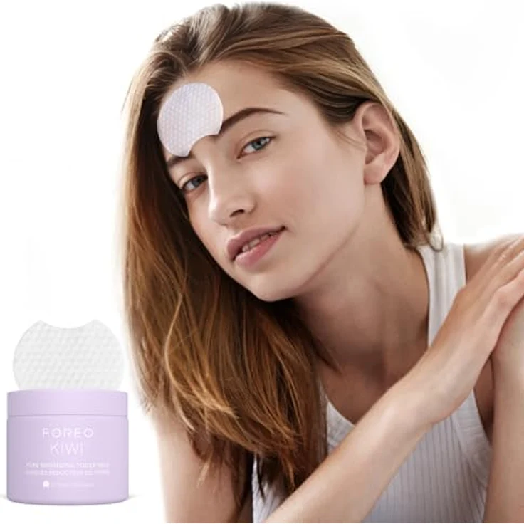 Foreo Pore Minimizing Toner Pads, Gesichtsreinigungsset für Damen mit natürlicher Formel, 120 g – Bild 2