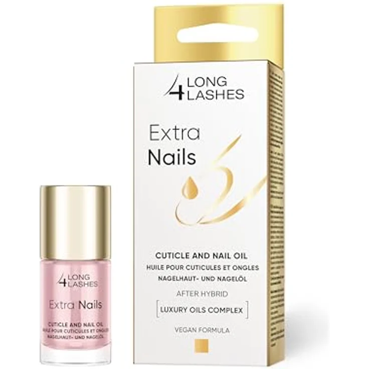 Long4Lashes Extra Nails Nagelhaut & Nagelöl, 10 ml | Schutz & Stärkung für schöne Nägel | intensives Pflegeerlebnis zu Hause – Bild 1