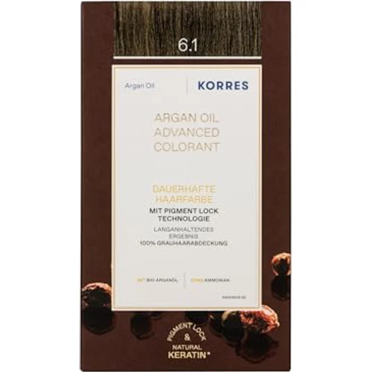 Korres Natural Products Argan Oil Dunkelblond Asch 6.1 – Bild 2