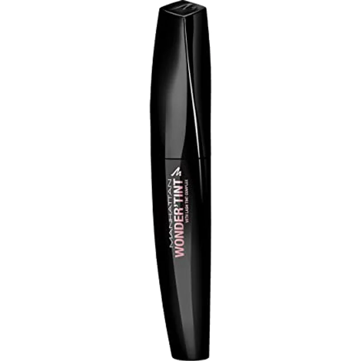 Manhattan Wonder'Tint Mascara, Fb. 001 Black, Wimperntusche mit Tönungseffekt, für sensible Augen geeignet, 11 ml – Bild 1