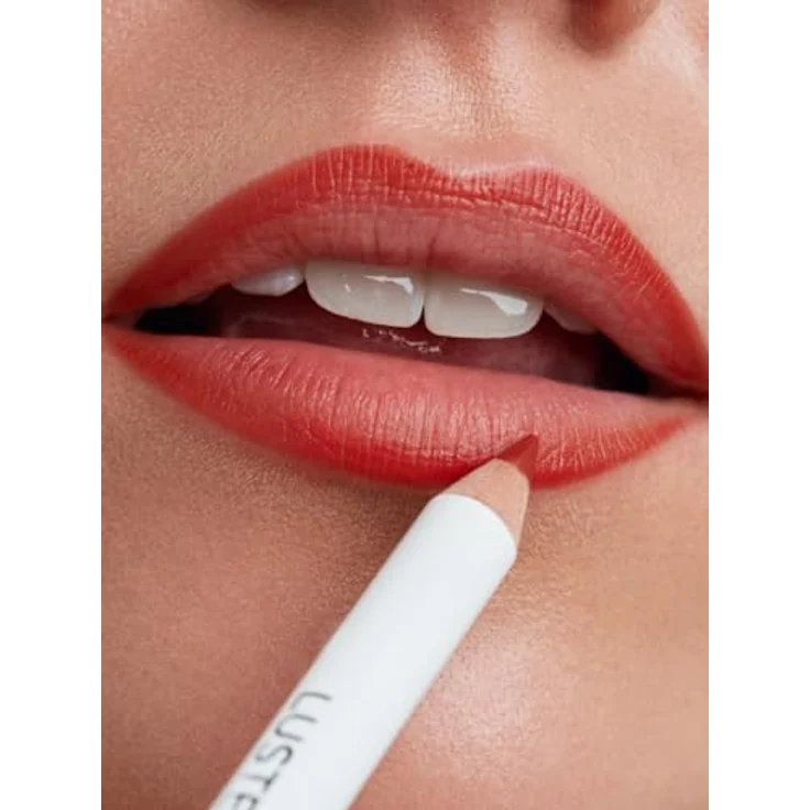Und Gretel Lustec Lip Contouring Styler, Lipliner mit Jojobaöl und Sheabutter, mattes Finish, orange-rot 08, 14 g – Bild 4