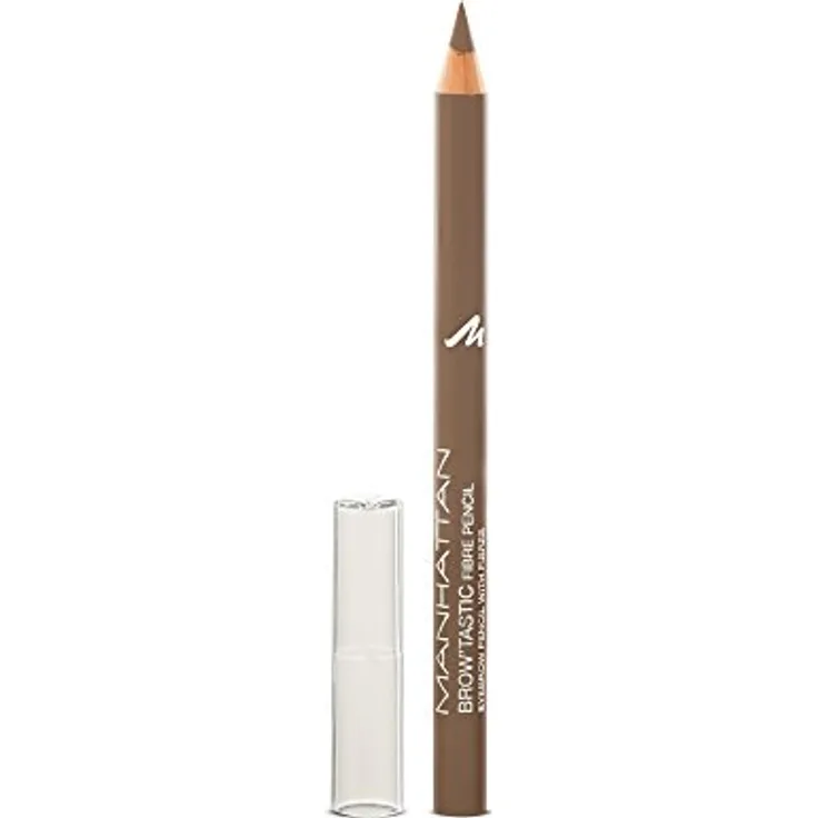 Manhattan Brow'Tastic Augenbrauenstift – Hellbrauner Eyebrow Pencil mit auffüllenden Fasern für dichter wirkende, definierte Augenbrauen – Farbe Light 001 – 1 x 1,1g