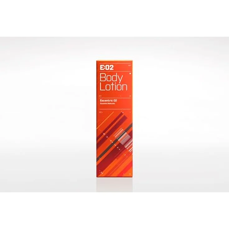 Escentric Molecules Escentric 02 Body Lotion 200 ml Unisex, leichte Textur mit dezenter Beduftung in orangefarbener Tube – Bild 3