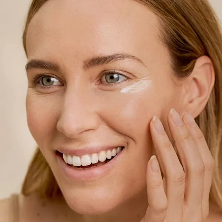 junglück JUNGLÜCK Augencreme mit Vitamin C, 5% gegen Augenringe und Schwellungen, 1% Koffein, 100% vegan, nährende Feuchtigkeitspflege – Bild 3