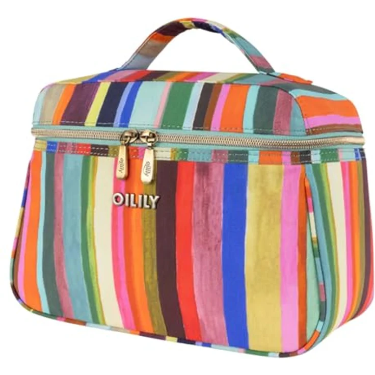 Oilily Cocos Kulturbeutel, mehrfarbig, 27 cm x 13 cm x 19 cm, 100% Polyester – Bild 2