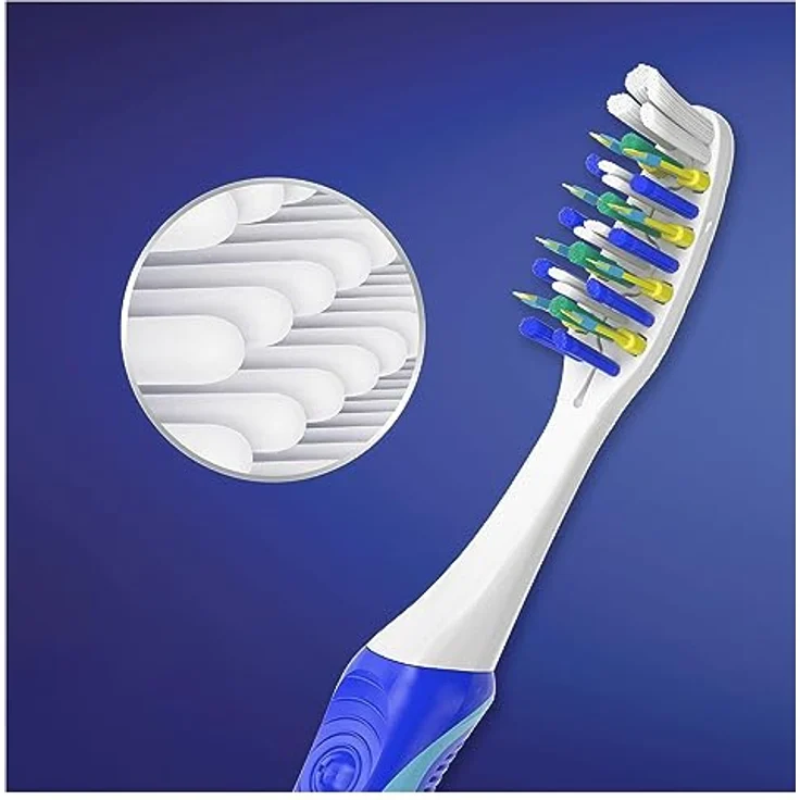 Oral-B Pulsar Handzahnbürste für Erwachsene, 35 Medium Twin Pack, farblich sortiert  – Bild 5
