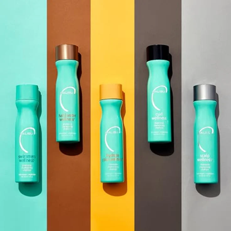 Malibu C Swimmers Wellness, Schützendes Shampoo für SchwimmerInnen, 266 ml, befreit von Chlor- und Salzwasser-Rückständen, vegan, ohne Sulfate – Bild 7
