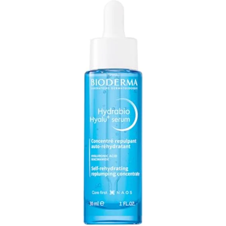 Bioderma Hydrabio Hyalu+ Serum 30ml, Hochkonzentriertes Serum zur Reduzierung tiefer Falten in Tagen