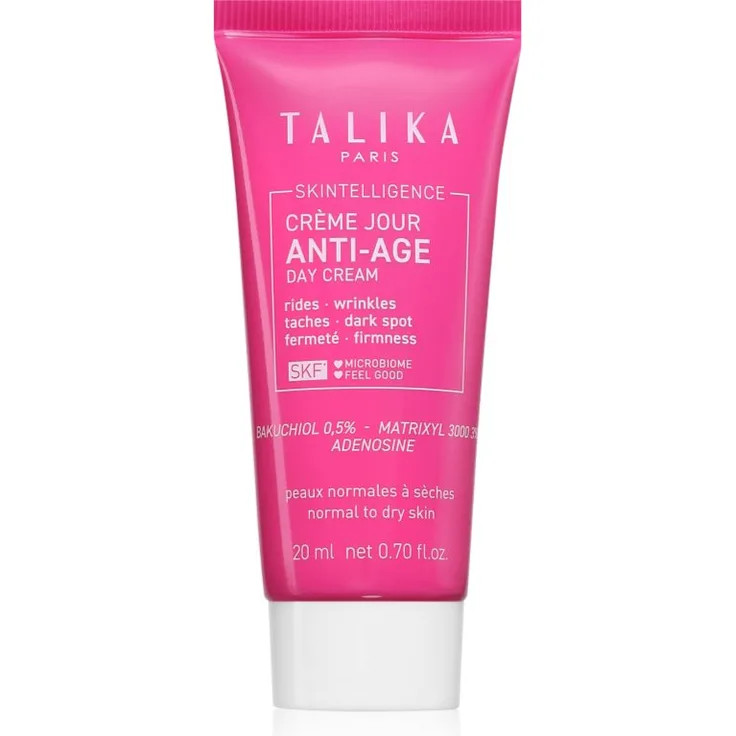 Talika Skintelligence Anti-Age Regenerating Day Cream, 20 ml, Antifalten-Tagescreme für normale und trockene Haut