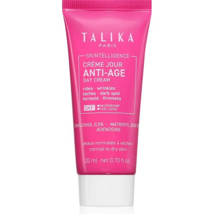 Talika Skintelligence Anti-Age Regenerating Day Cream, 20 ml, Antifalten-Tagescreme für normale und trockene Haut