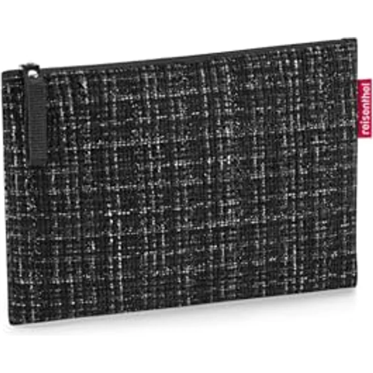 reisenthel case 1 bouclé Black, universeller kleiner Organizer aus wasserabweisendem Polyester für Kosmetik, 24 x 17 cm – Bild 2