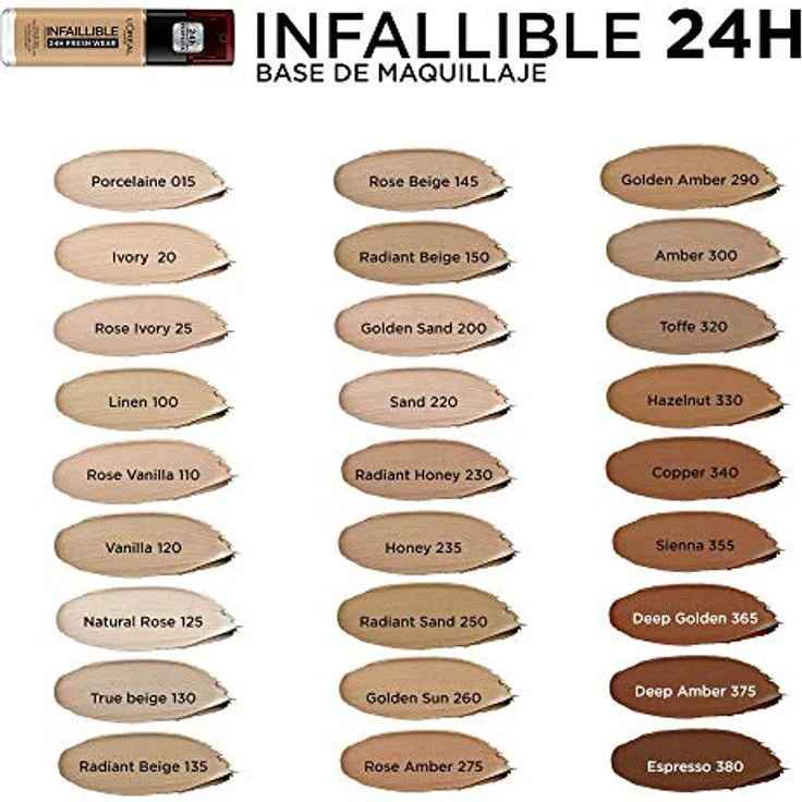 L'Oréal Paris Infaillible 24H Fresh Wear Make-up Nr. 20 Ivory 30 ml – Bild 4