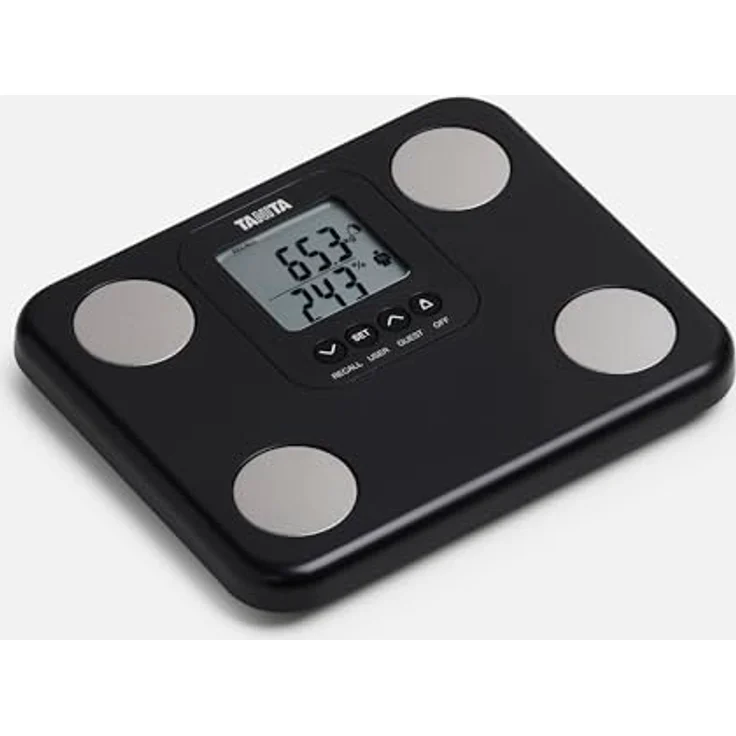 TANITA BC-730 Körper-Kompressionsmonitor, 9 Messungen, leicht und kompakt mit Reisetasche, Schwarz – Bild 2