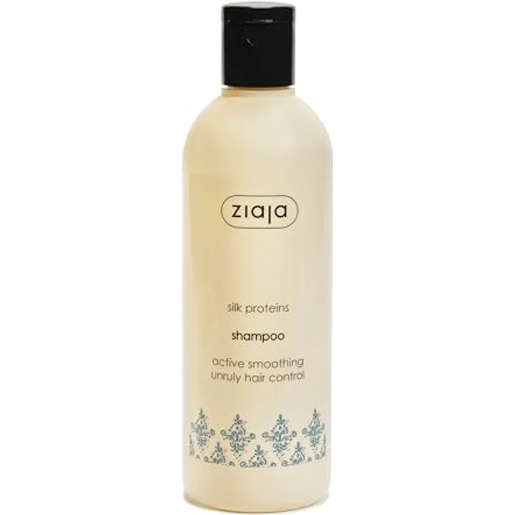 Ziaja Proteínas De Seda Champú Alisador - 300 Ml, glättendes Shampoo mit Seidenproteinen, für trockenes, raues und stumpfes Haar – Bild 2