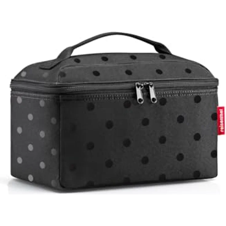 Reisenthel Kosmetiktasche beautycase, wasserabweisend, aus recyceltem Polyester, 27 x 17 x 18 cm, Schwarz – Bild 2