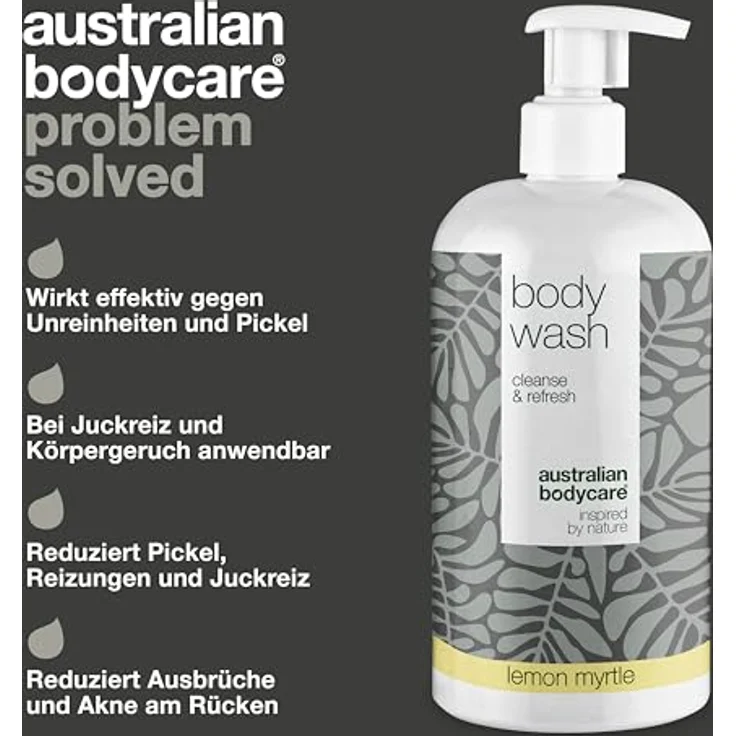 Australian Bodycare Body Wash Lemon Myrtle Duschgel 500 ml – Bild 3