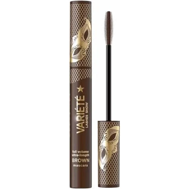 EVELINE KOL Mascara VARIERE LASHES SHOW, 10 ml, volumengebende Mascara in Braun – Bild 1