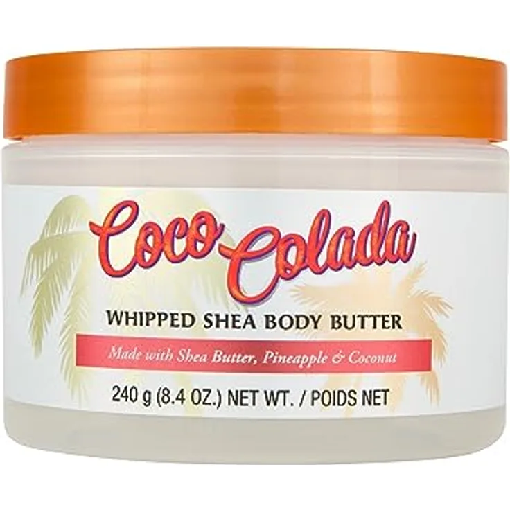 Tree Hut Coco Colada Körperbutter 240 g, vegane Feuchtigkeitspflege mit angenehmem Duft