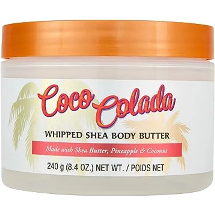 Tree Hut Coco Colada Körperbutter 240 g, vegane Feuchtigkeitspflege mit angenehmem Duft – Bild 1