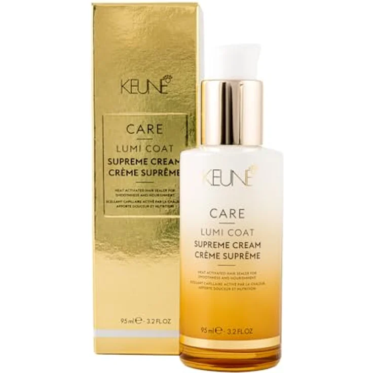 Keune Care Lumi Coat Supreme Cream, Leave-in-Pflegecreme für brillanten Glanz, 95ml – Bild 2