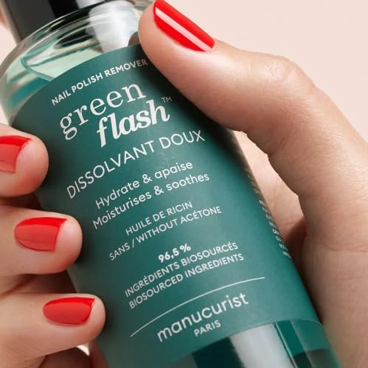 manucurist Green Flash Remover Gel Nagellackentferner 100 ml – Bild 2