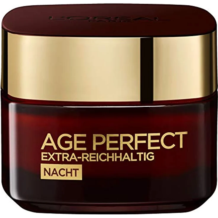 L'Oréal Paris Age Perfect Extra-Reichhaltig Anti Age Nachtpflege, 50ml - mit Manuka Honig und Calcium, zur intensiven Pflege und Milderung von Knitterfalten über Nacht – Bild 2