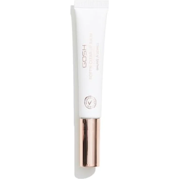 GOSH SOFT'N CLEAR Lip Balm 001 Glaze, transparenter Lippenpflegestift mit LSF 15, vegan, hochglänzendes Finish, feuchtigkeitsspendend und parfümfrei – Bild 1