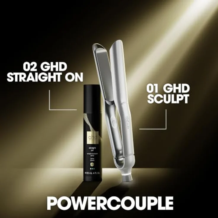 ghd Glätteisen sculpt™ interaktives, KI-gestützt, in Weiß für perfektes Styling ohne Haarschäden – Bild 9