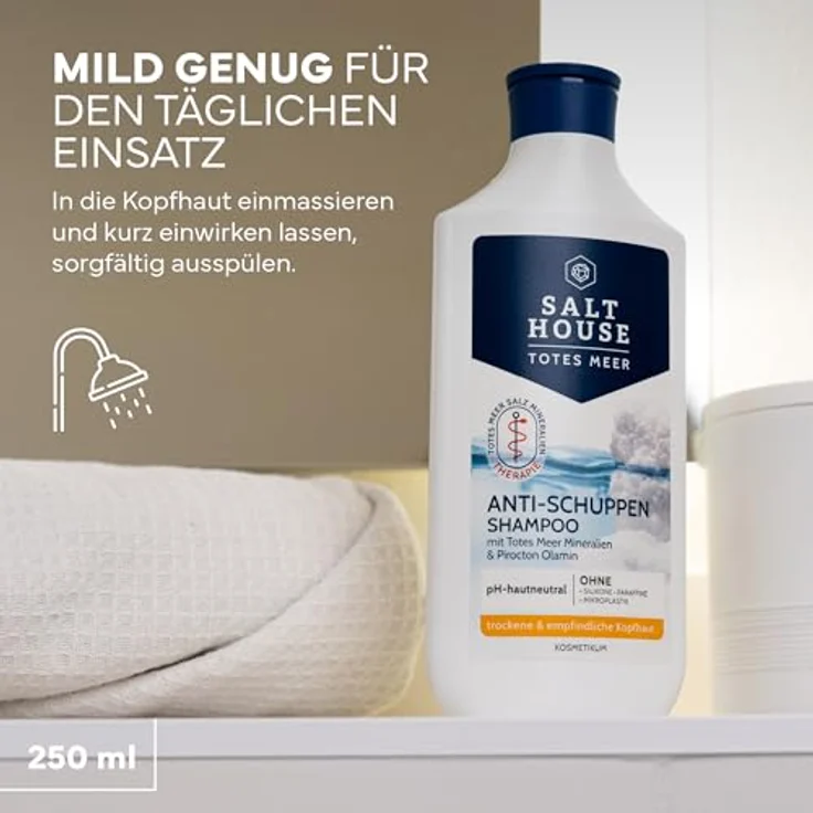 Salthouse Totes Meer Shampoo Anti-Schuppen 250 ml – Bild 5