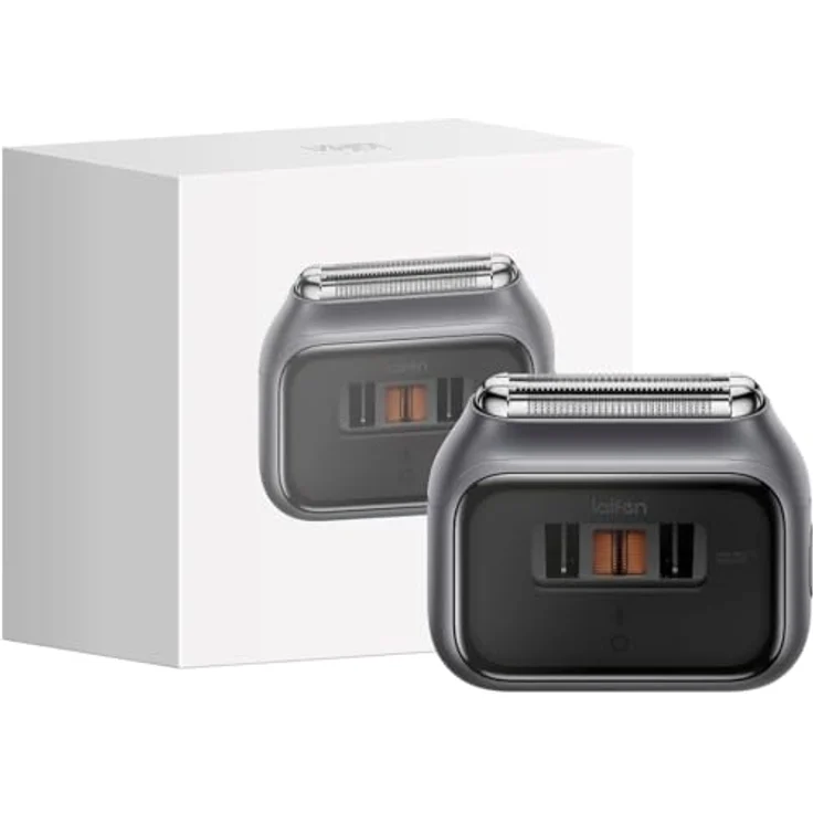 Laifen P3 Pro GRA, Elektrorasierer mit Doppelmotor-Power, 12.000 Schnitte/Min, IPX7 wasserdicht, 100 Min Akkulaufzeit, USB-C Schnellladung – Bild 2