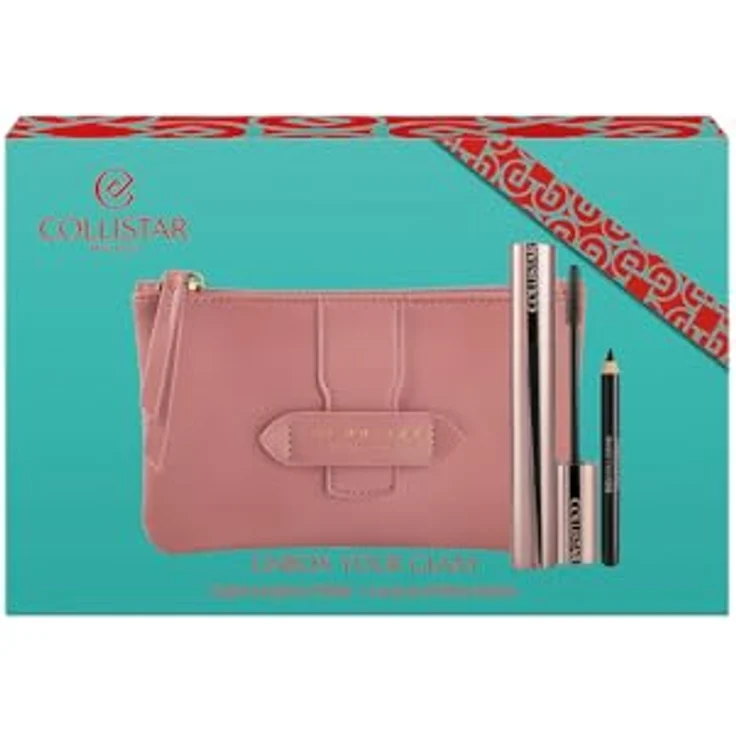 Collistar XMAS25 Unendlichkeitsmaske + Mini-Profi-Eye-Stift-Set, Mascara mit voluminösem Effekt und nachfüllbarem Format – Bild 3