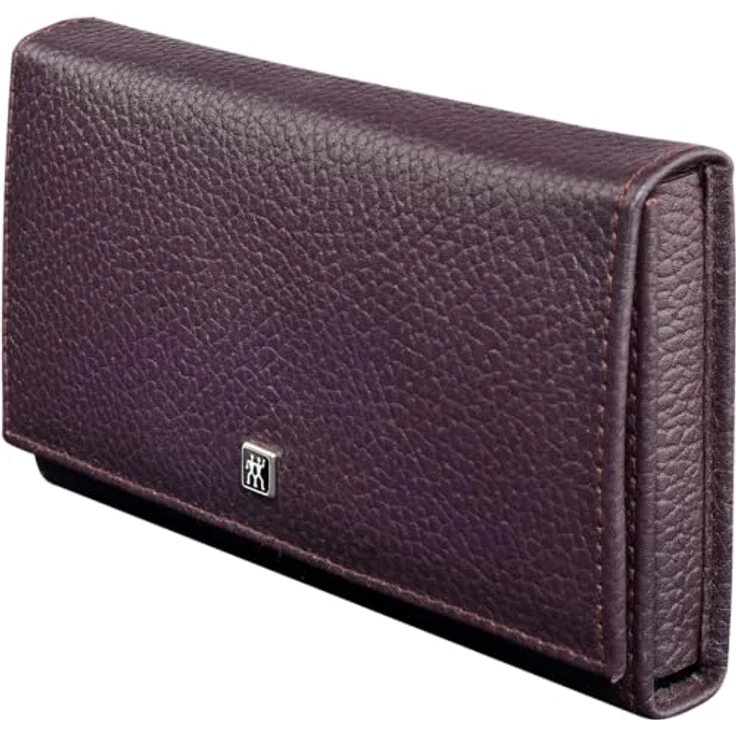 Zwilling Classic Inox Druckknopf -Etui, Rindleder, lila, 7-tlg. – Bild 5