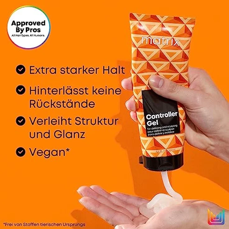 Matrix | Professionelles Haargel, Extra starker Halt, Struktur- & Glanzverleihend, Für alle Haartypen, Styling Controller Gel, 1 x 200 ml – Bild 4