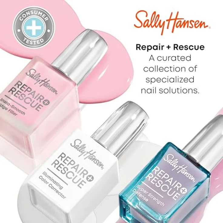 Sally Hansen Repair + Rescue Super Strength Defense Strengthener - 13,3 ml, Nagelpflege für gesunde und bruchfeste Nägel – Bild 5