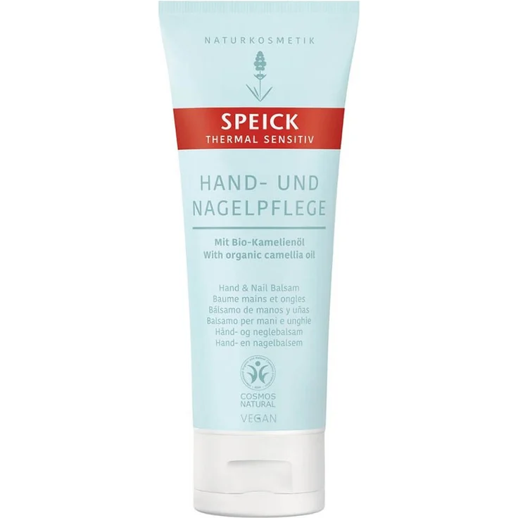 Speick Naturkosmetik Handcreme Thermal Sensitiv, 75ml - Intensive Hand- & Nagelpflege mit Thermalwasser, vegan, frei von synthetischen Zusatzstoffen