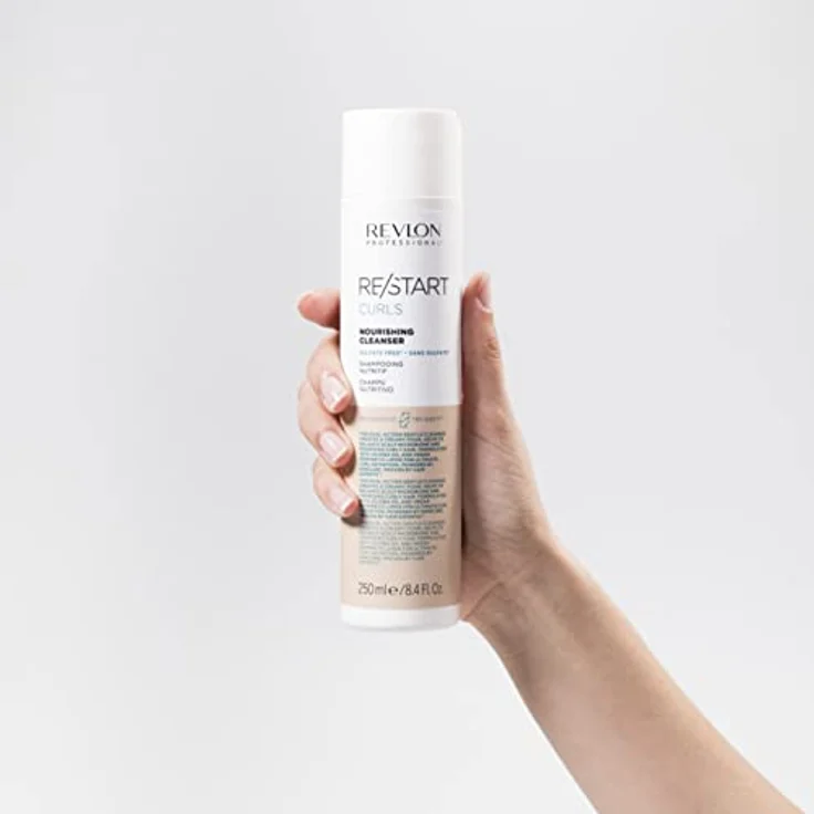 REVLON PROFESSIONAL Re-Start Curls Nourishing Cleanser 250 ml, Multifunktionales abschlu-shampoo für schwaches oder stumpfes Haar, schuppen-schützend – Bild 2