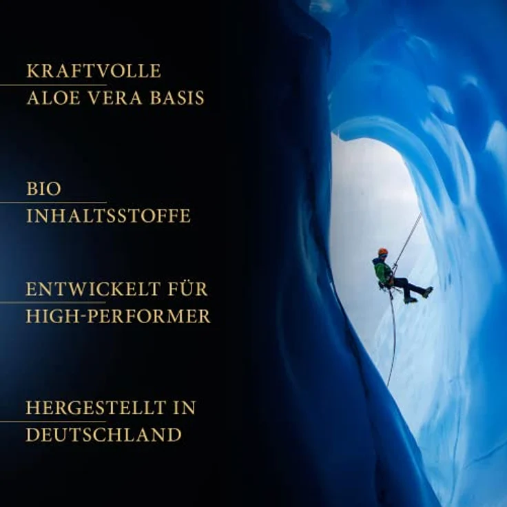 BIO Augencreme Männer 30ml - Augen Lifting Booster mit Vitamin E + Aloe Vera + Hyaluron - Augenringe entfernen Soforteffekt - Anti Augenringe Herren - Eye Cream Vegan - Satin Naturel – Bild 3