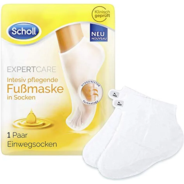 Scholl Intensiv 3-fach Öl Fußmaske 
