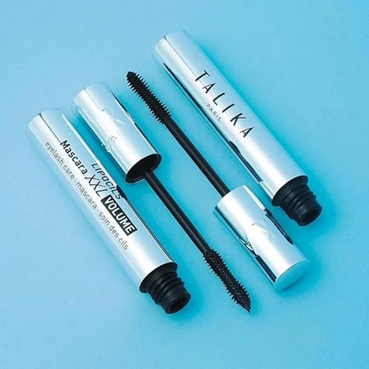 Talika Lipocils XXL Volumen-Mascara, voluminisierende Wimperntusche mit pflanzlichem Lipocil-Komplex, schwarz, 8,5 ml – Bild 3