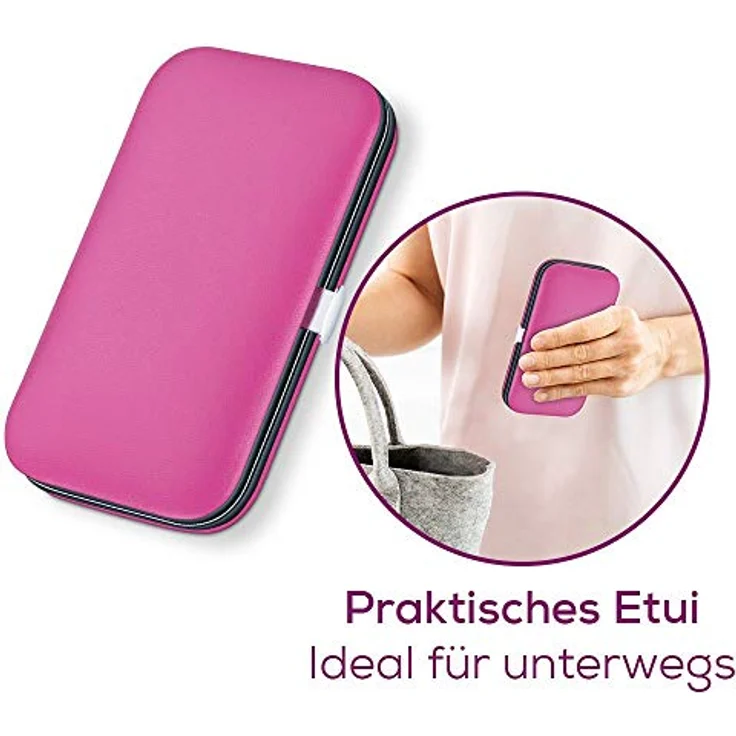 Beurer MP 44 Set Maniküre & Pediküre Polierfilz LED-Licht Nagelpflege-Set – Bild 6