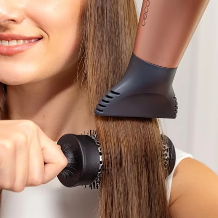 Cecotec Haartrockner Bamba IoniCare RockStar Retro, 2000W Digitalmotor, 110000 U/min, leicht und leise, Ionentechnologie, inkl. Konzentrator- und Diffusoraufsatz – Bild 5