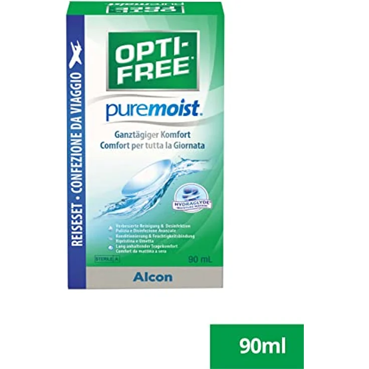 Opti-Free PureMoist Reisepackung, 90 ml – Bild 3