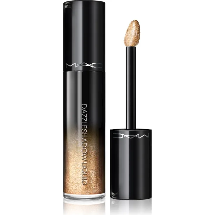 MAC Cosmetics Dazzleshadow Liquid Eyeshadow, flüssiger Lidschatten mit Glitzereffekt, Farbton Flash Or Dash, 4 ml