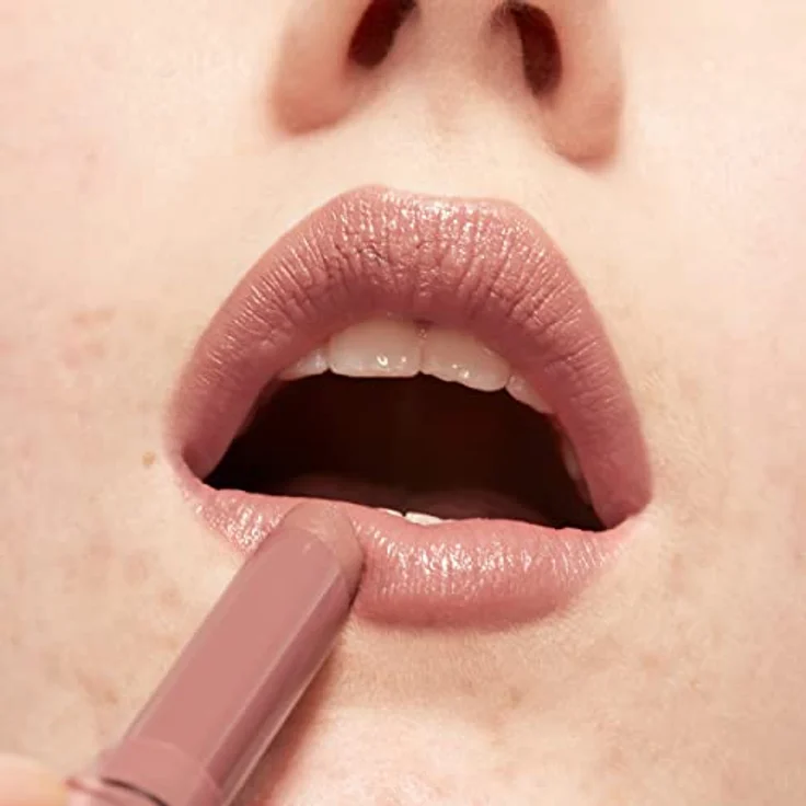 3INA The Color Lip Glow, hydratisierender Lippenstift mit Glanz, Farbton 504 - Medium, nude taupe, 1,6 g – Bild 2