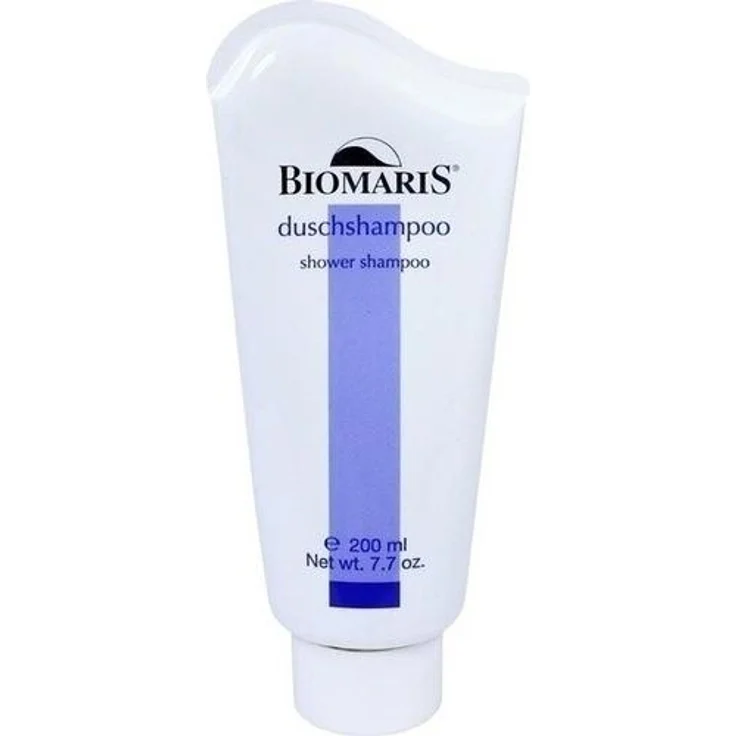 Biomaris Duschshampoo für Haare und Körper, 200 ml, praktisches Kombi-Produkt für Haut & Haar – Bild 1