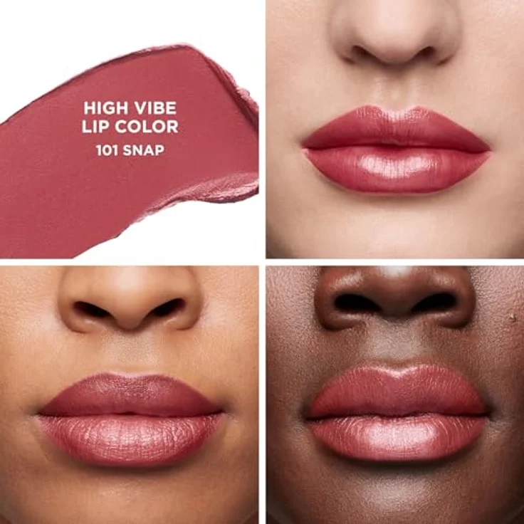 Laura Mercier High Vibe Lip Colour, Lippenstift in lebendiger Farbe mit 6 Stunden Haltbarkeit, 2 g – Bild 3