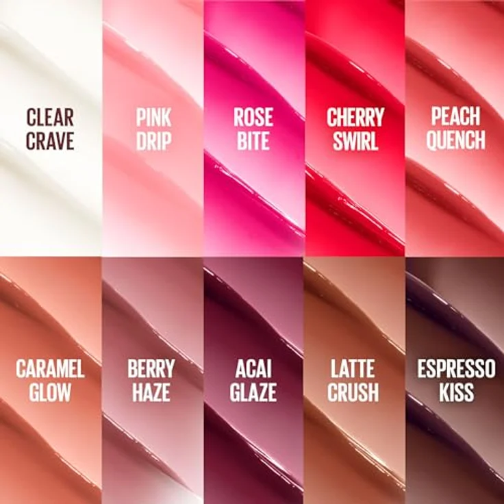 MAYBELLINE NEW YORK Lifter Glaze, Tönender Lippenbalsam mit intensivem Glanz, 003 Rose Bite, 2.8 g – Bild 6