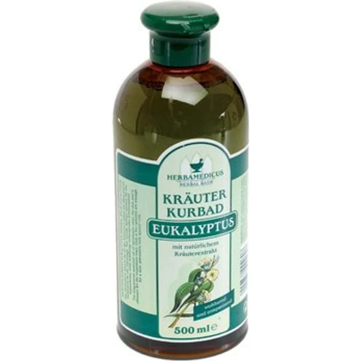 Axisis GmbH EUKALYPTUS KRÄUTER Kurbad Herbamedicus, 500 ml Badezusatz zur Entspannung und Erfrischung – Bild 2